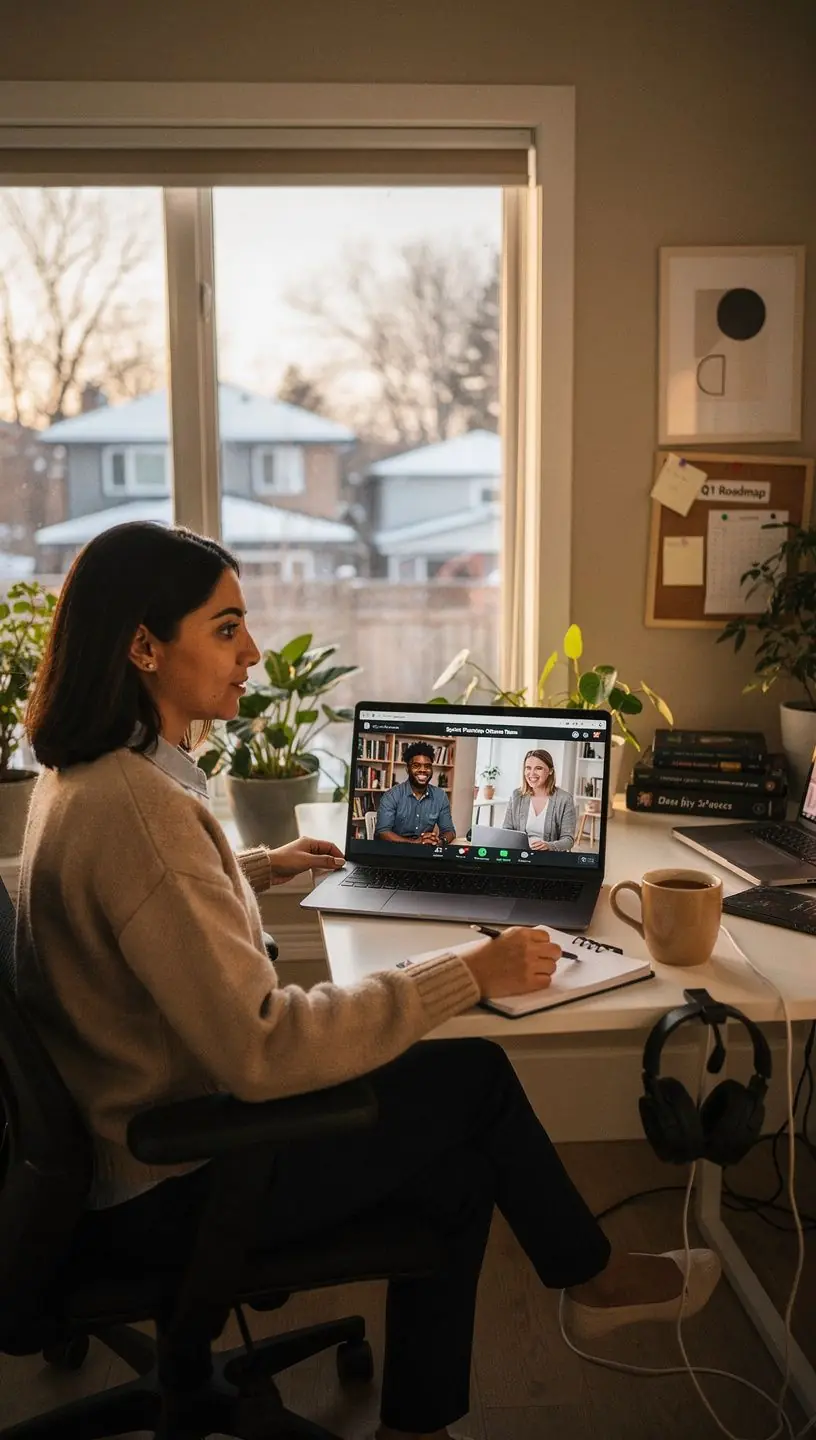 Professional business solutions illustration